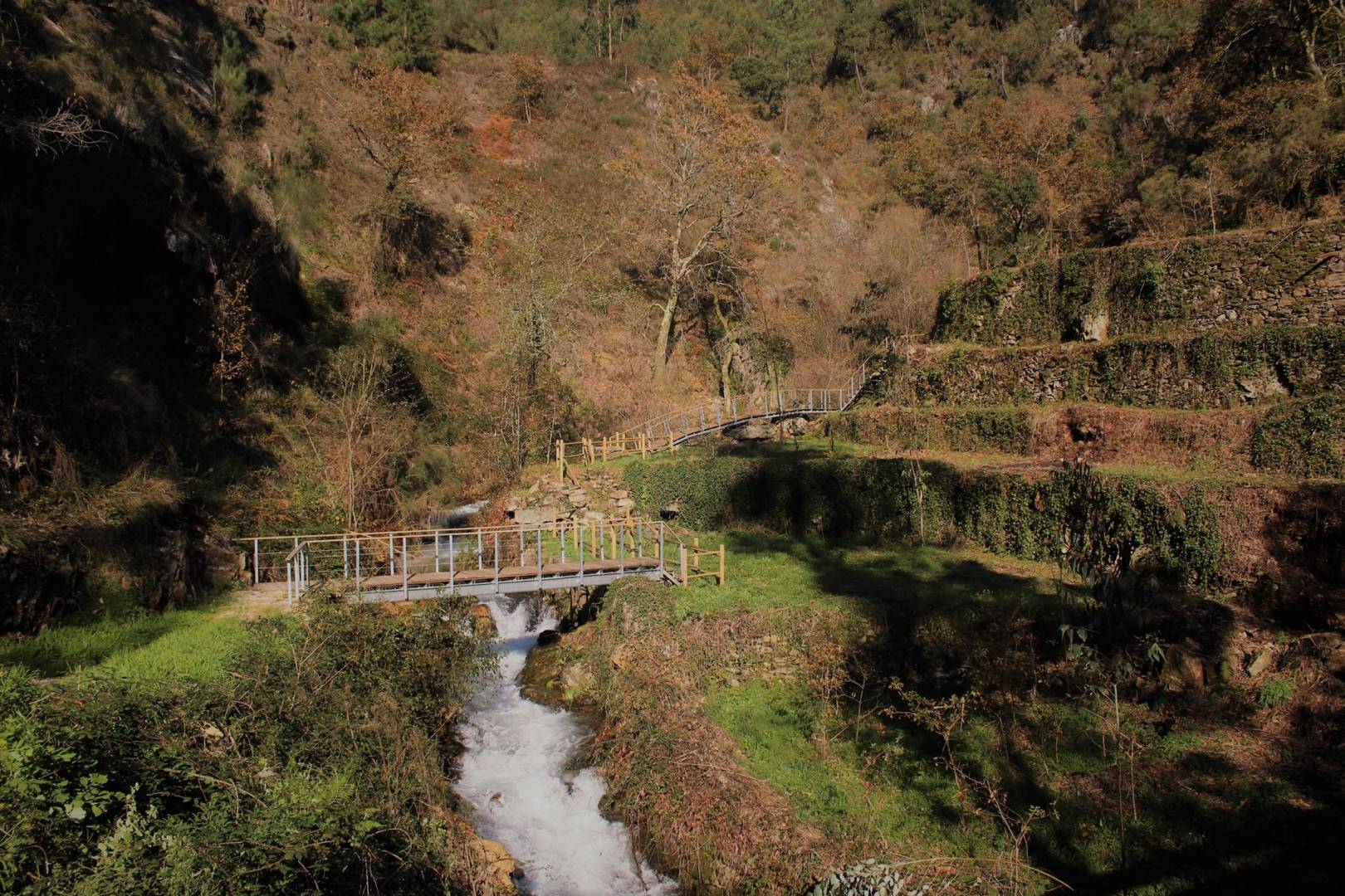 Passerelle - Gresso Escarpment