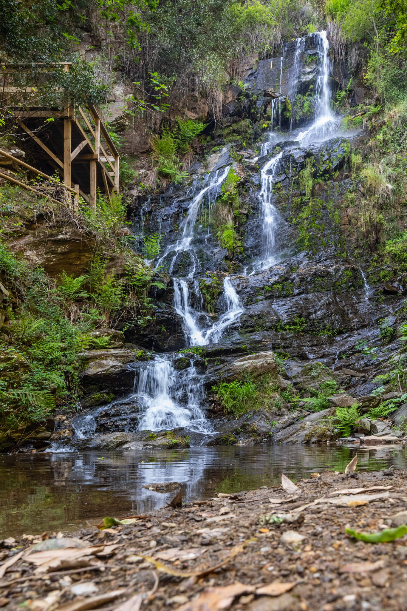 Água d'Alte Waterfall