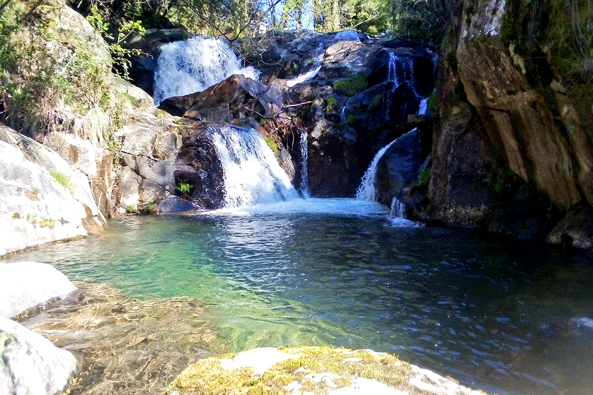 Carrazedo Stream Waterfall